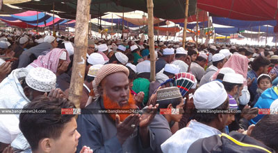 ব্রাহ্মণবাড়িয়ায় তিন দিনব্যাপী ইজতেমা সমাপ্ত