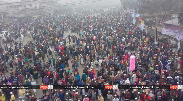 সকাল ১১টায় আখেরি মোনাজাত