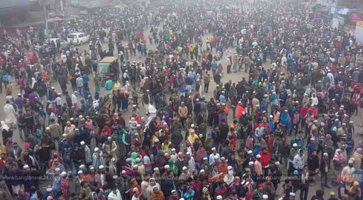 চলছে হেদায়তি বয়ান, ১১টার মধ্যে আখেরি মোনাজাত