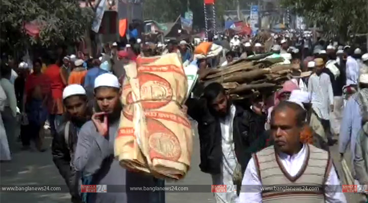 নওগাঁয় তিন দিনব্যাপী আঞ্চলিক ইজতেমা শুরু