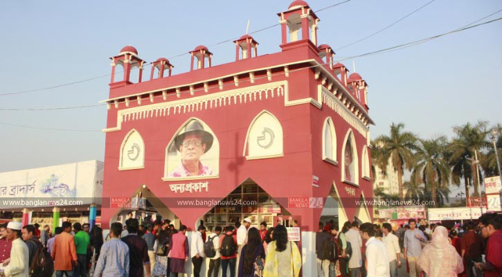 নান্দনিক সজ্জায় বইমেলার স্টল-প্যাভিলিয়ন