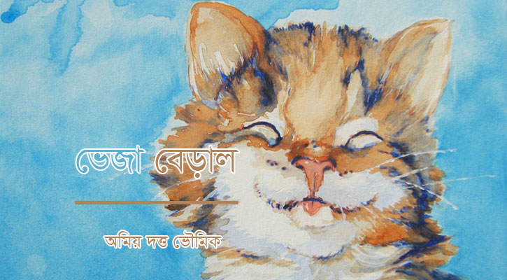ভেজা বেড়াল ǁ অমিয় দত্ত ভৌমিক