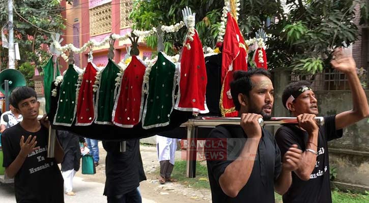 রাজশাহীতে পালিত হচ্ছে আশুরা