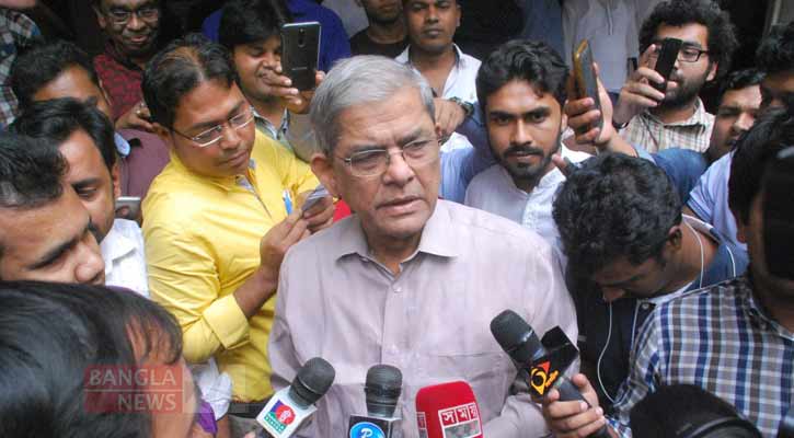 সরকারের নির্দেশেই খালেদার রায়ের তারিখ: ফখরুল