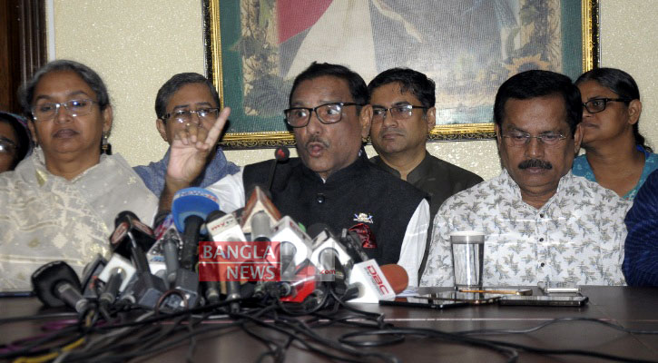 ‘ঐক্যফ্রন্ট ‌অশুভ শক্তির জোট, কোনো সংলাপ নয়’