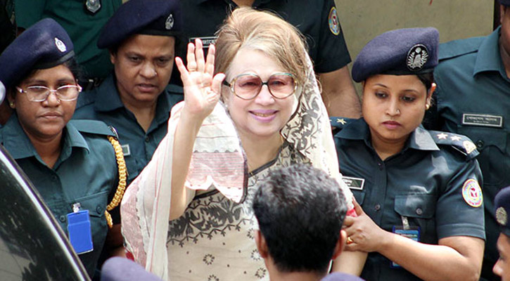 চ্যারিটেবল মামলায় খালেদার ৭ বছর কারাদণ্ড