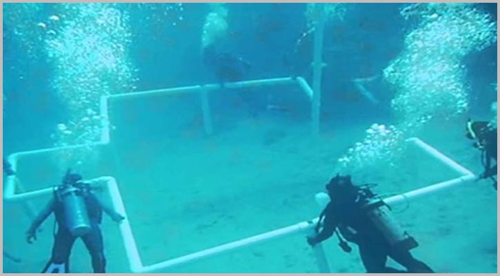 সমুদ্রের তলদেশে প্রথম মসজিদ!