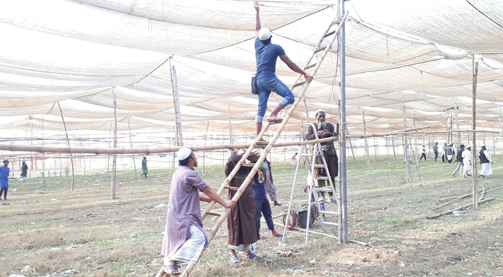 বিশ্ব ইজতেমা ১৫ ফেব্রুয়ারি, চলছে প্রস্তুতি