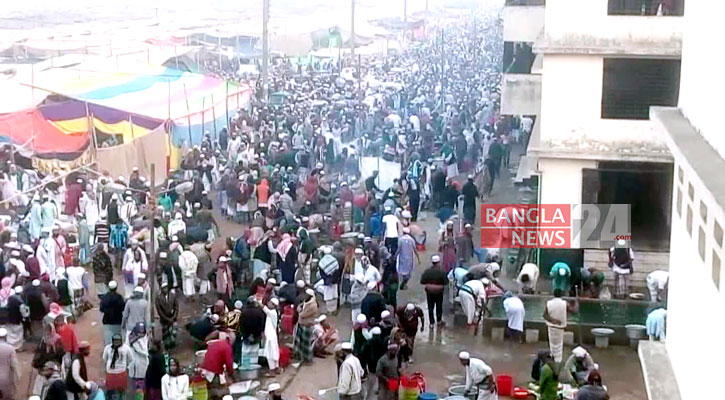 তুরাগ তীরে লাখো মুসল্লির মিলনমেলা