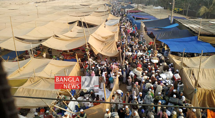 বিশ্ব ইজতেমায় সিলিন্ডার বিস্ফোরণ আতঙ্কে আহত ৯