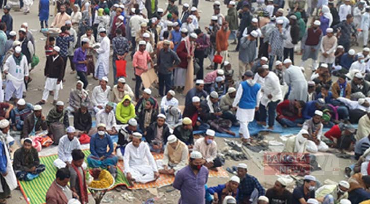 বিশ্ব ইজতেমায় চলছে হেদায়েতি বয়ান