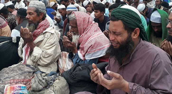 ২০২০ সালে জোবায়ের অনুসারীদের দুই ধাপে বিশ্ব ইজতেমা