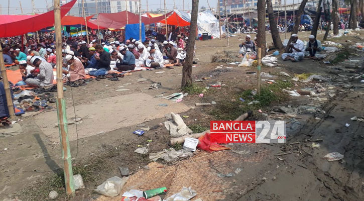 সাদ অনুসারীদের ইজতেমার আখেরি মোনাজাত শুরু 