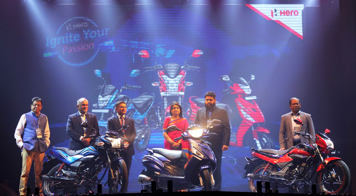 বাজারে আসছে হিরোর নতুন মোটরসাইকেল-স্কুটার