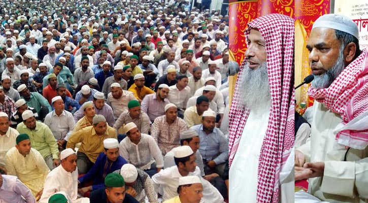 দুবাইয়ের মুনিরীয়া যুব তবলীগ কমিটির এশায়াত মাহফিল