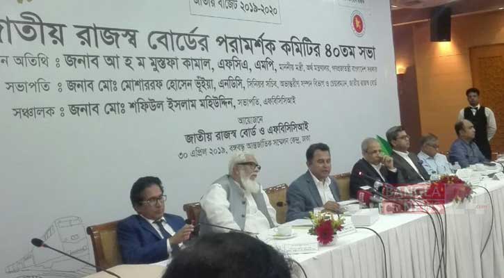 ৫ বছর কোনো পণ্যে ট্যাক্স রেট বাড়বে না: অর্থমন্ত্রী 