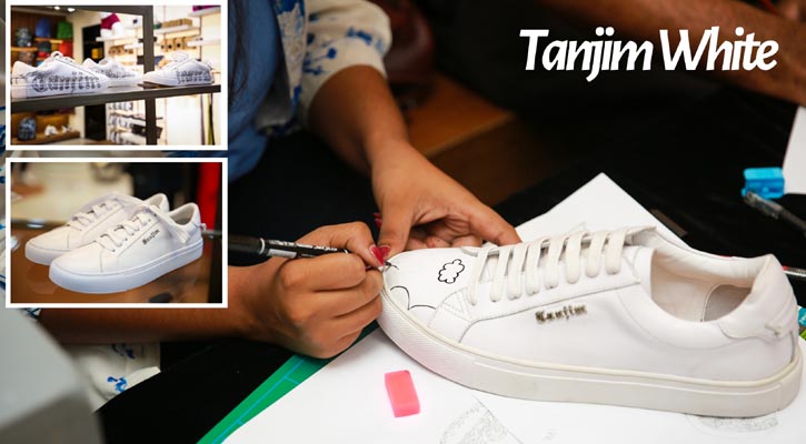 বাজারে তানজিমের ক্লাসিক ‘ওয়াইট স্নিকার্স’
