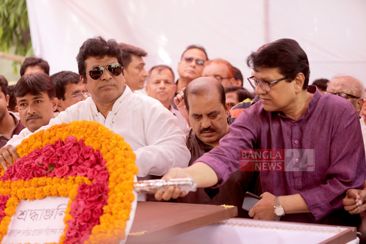 বিএফডিসিতে সুবীর নন্দীকে শেষ শ্রদ্ধা