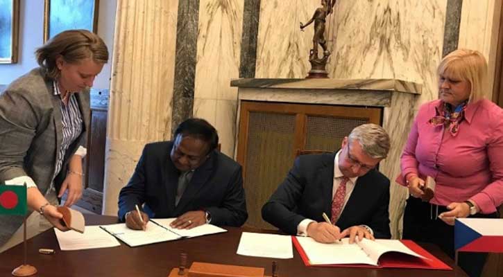 বাণিজ্য বাড়াতে বাংলাদেশ-চেক প্রজাতন্ত্রের মধ্যে চুক্তি