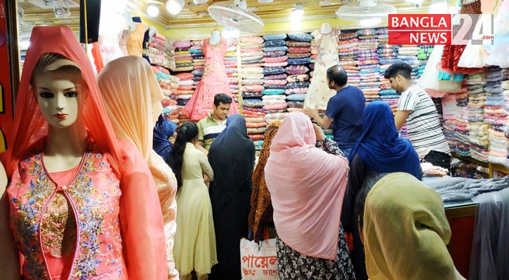 ঈদের কেনাকাটা: ভিড় বেশি, বিক্রি কম!