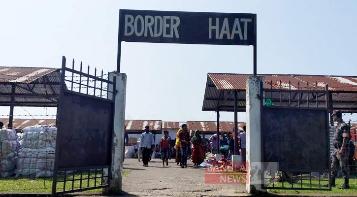 সুনামগঞ্জ সীমান্ত হাট: কেনা-বেচায় খুশি দু’দেশের মানুষ