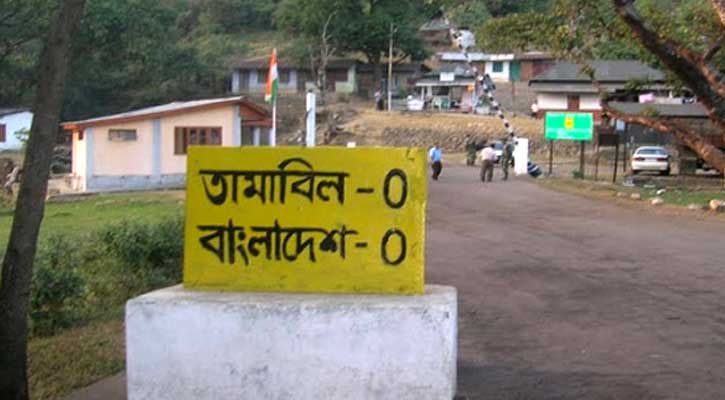 ডাউকি সীমান্তে এখনও যাতায়াত-পণ্য রফতানি বন্ধ