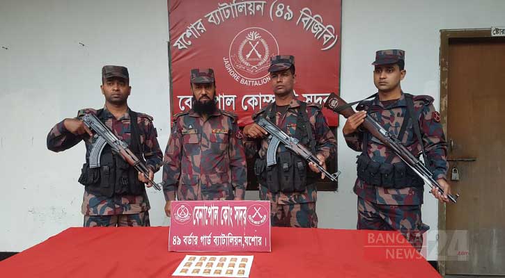 বেনাপোল সীমান্ত থেকে ২ কেজি স্বর্ণবার উদ্ধার