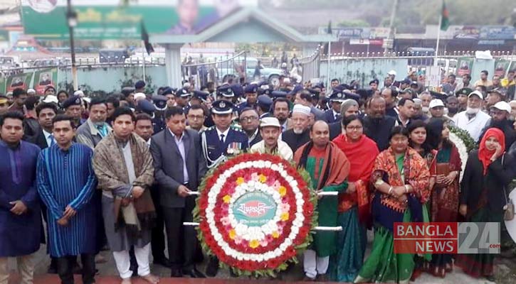 নানা আয়োজনে ফেনীতে উদযাপিত হচ্ছে বিজয় দিবস