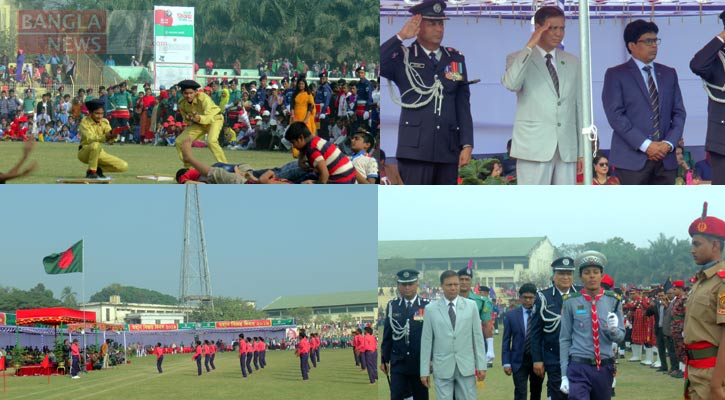 বর্ণাঢ্য আয়োজনে রাজশাহীতে চলছে বিজয়ের ৪৮ বছর উদযাপন