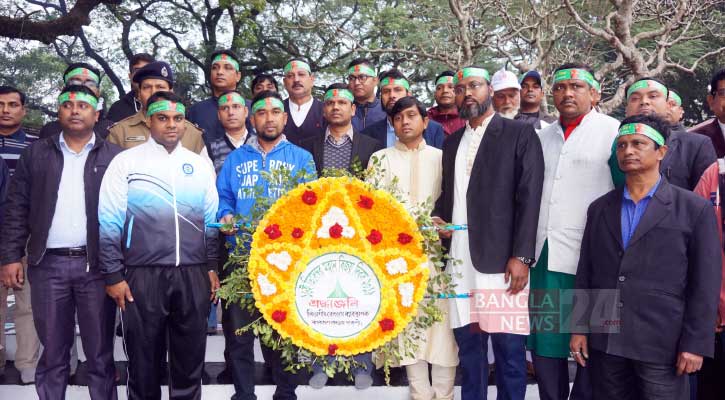 ঈশ্বরদীতে রেলওয়ে কর্তৃক মুক্তিযোদ্ধাদের সংবর্ধনা