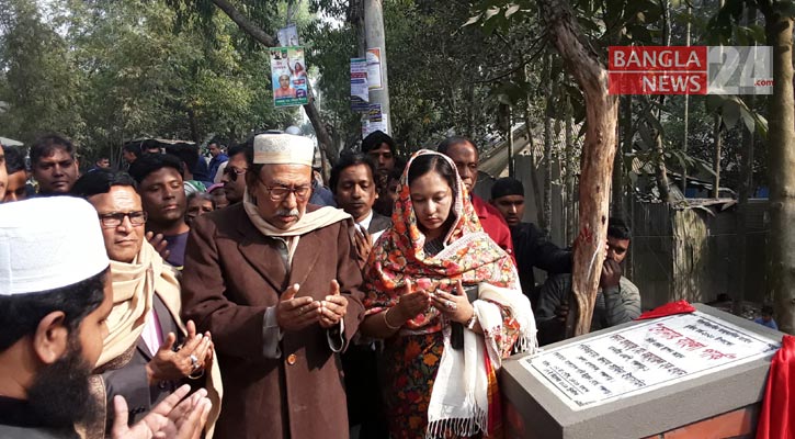 পঞ্চগড়ে ‘সোনার বাংলা পার্ক’ নির্মাণ কাজের উদ্বোধন
