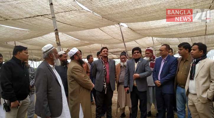 তুরাগতীরে চলছে বিশ্ব ইজতেমার শেষ মুহূর্তের প্রস্তুতি