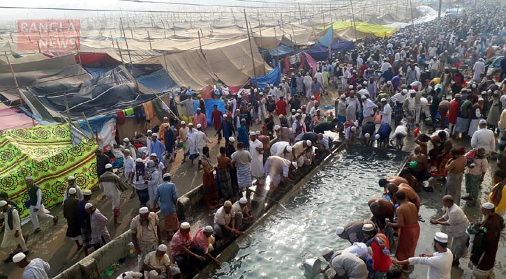 তুরাগতীরে বয়ান-ইবাদতে লাখো মুসল্লির দ্বিতীয় দিন