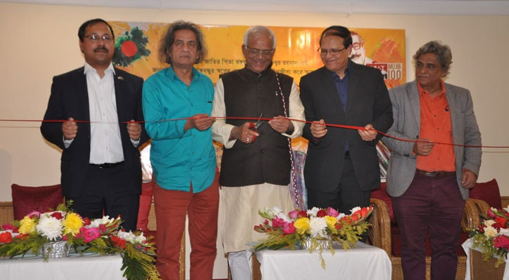 দুই দেশের চিত্র শিল্পীদের ছবি প্রদর্শনী বাংলাদেশ গ্যলারীতে