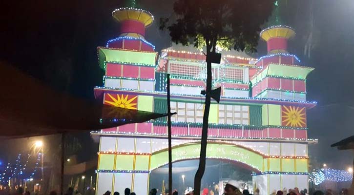 মুসলিম উম্মাহর শান্তি কামনায় শেষ হলো চন্দ্রপাড়া ওরস