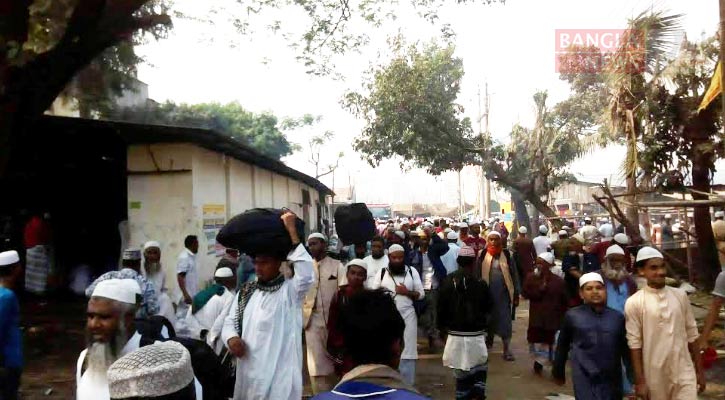 তুরাগতীরে শুরু হলো বিশ্ব ইজতেমার দ্বিতীয়পর্ব