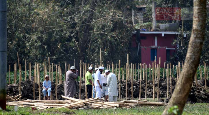 চলছে বরিশাল জেলা ইজতেমার প্রস্তুতি