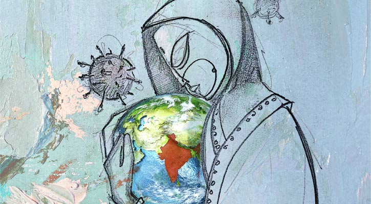 করোনা নিয়ে আন্তর্জাতিক চিত্রকর্ম প্রতিযোগিতা আইসিসিআরের