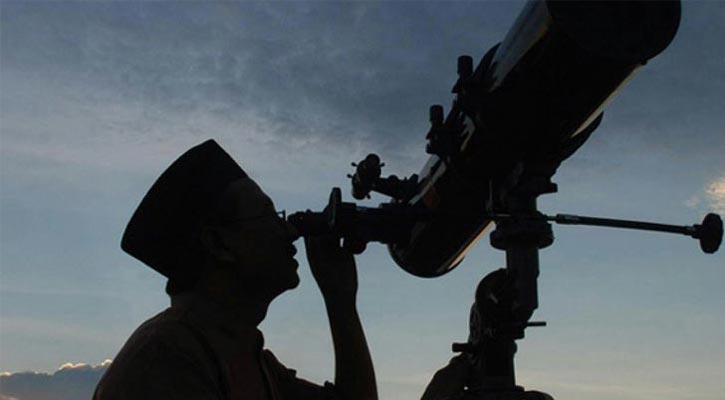 দেশের কোথাও চাঁদ দেখা যায়নি, ঈদ সোমবার