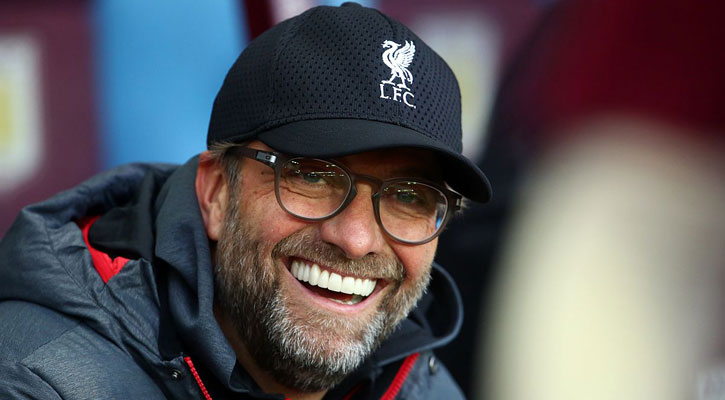 বর্ষসেরা কোচের পুরস্কার জিতলেন লিভারপুলের ক্লপ