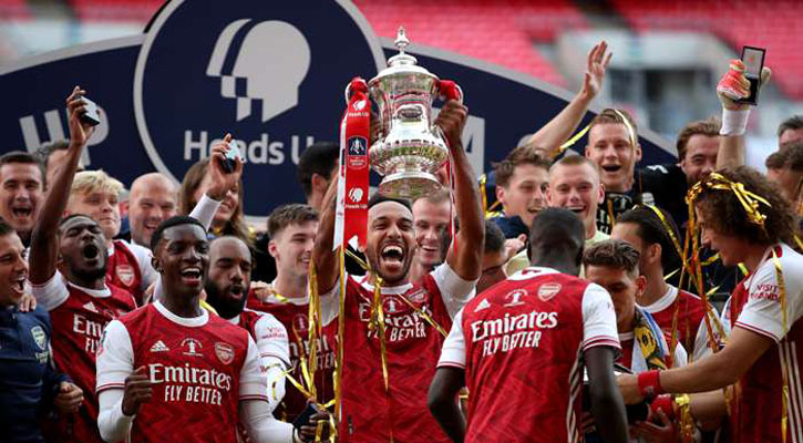 এফএ কাপের শিরোপা জিতলো আর্সেনাল