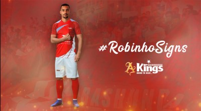 বসুন্ধরা কিংসে ব্রাজিলের ফুটবলার রবিনহো 