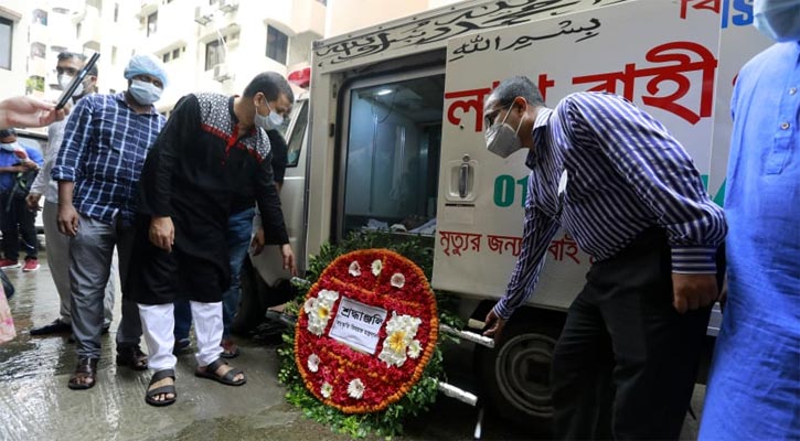 শেষবারের মতো বাসায় ফিরলেন মুর্তজা বশীর