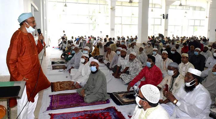 খুবির কেন্দ্রীয় জামে মসজিদের উদ্বোধন