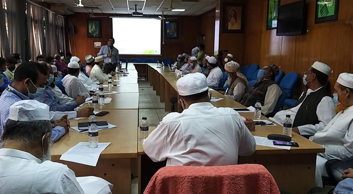 করোনা প্রতিরোধে খতিব-ইমামদের সঙ্গে মতবিনিময়