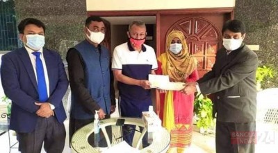 মডেল মসজিদের জন্য এক একর জমি দিলেন এমপি একরাম