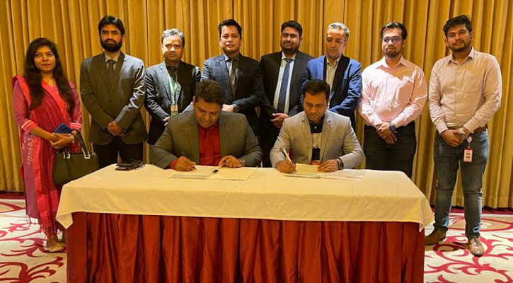 মিনিস্টার গ্রুপ-ধামাকা শপিংয়ের চুক্তি সই