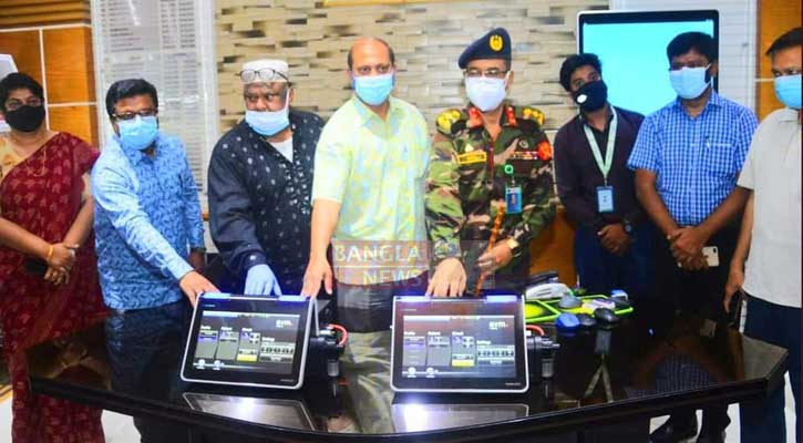 রামেক হাসপাতালে অত্যাধুনিক ভেন্টিলেশন সেট দিল জেলা পরিষদ