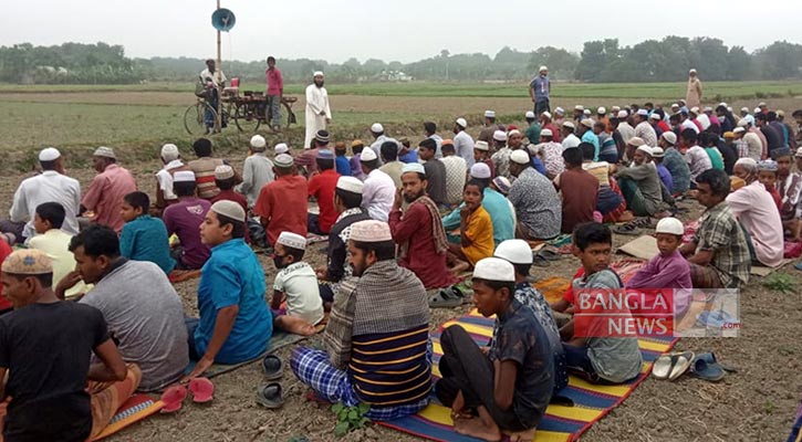 বৃষ্টির আশায় নামাজ আদায়