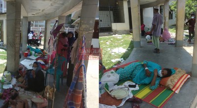 গোপালগঞ্জে খোলা আকাশের নিচে ডায়রিয়া রোগীদের চিকিৎসা!